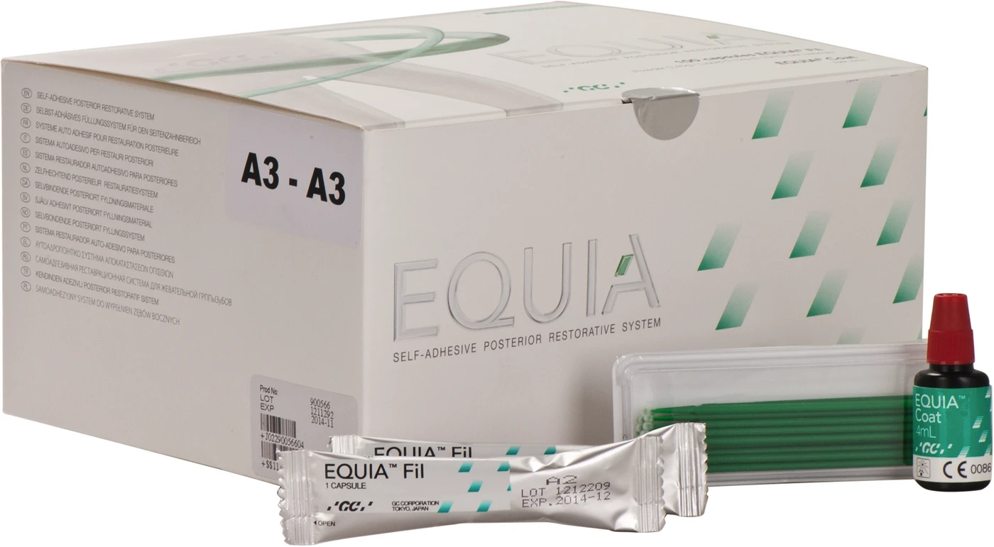 GC EQUIA™ Promo Kit 2 x 50 Kapseln A3-A3, Zubehör