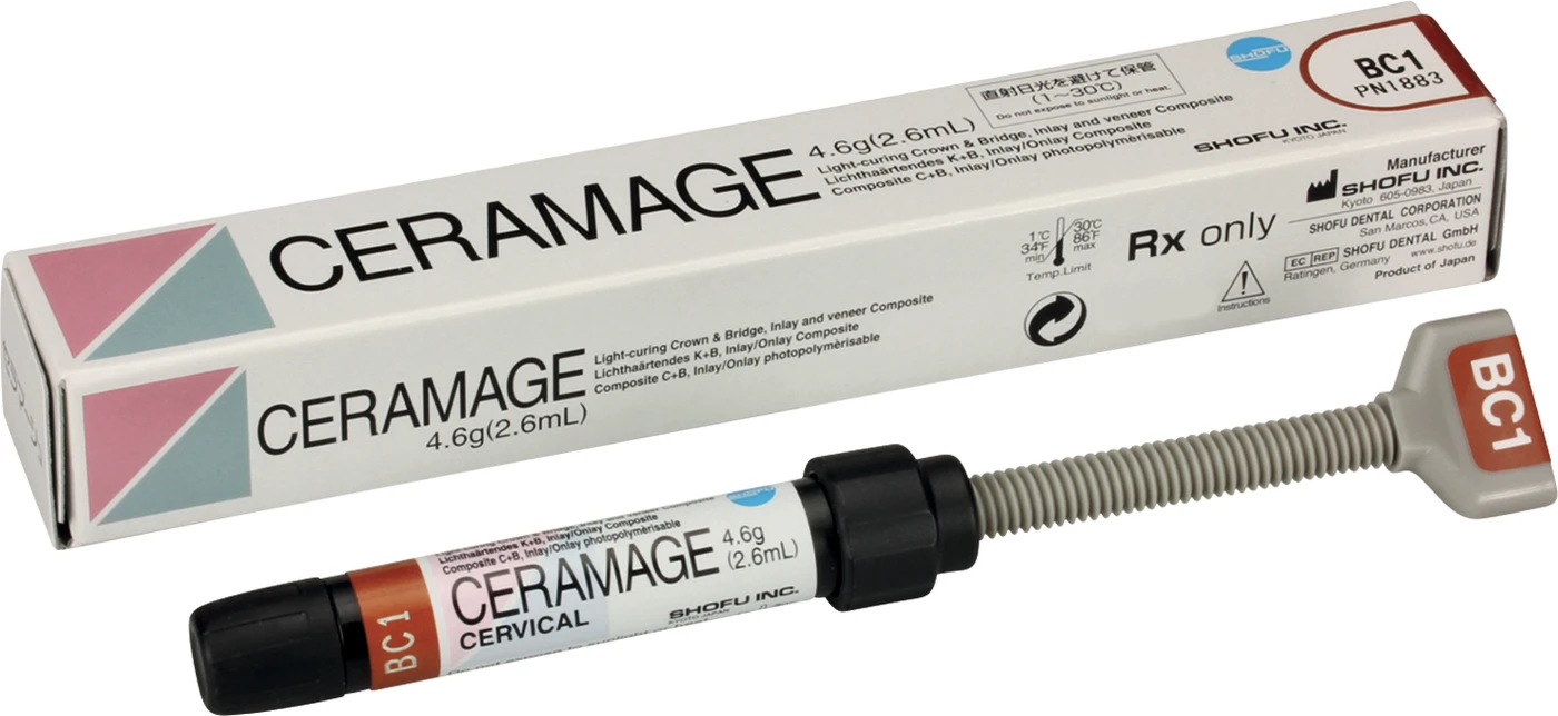 CERAMAGE Spritze 4,6 g Komposit hals BC1