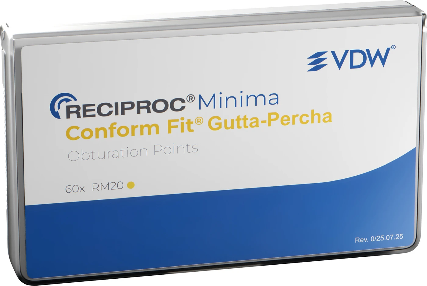Reciproc® Minima ConformFit Guttaperchaspitzen Packung 60 Stück Größe RM20