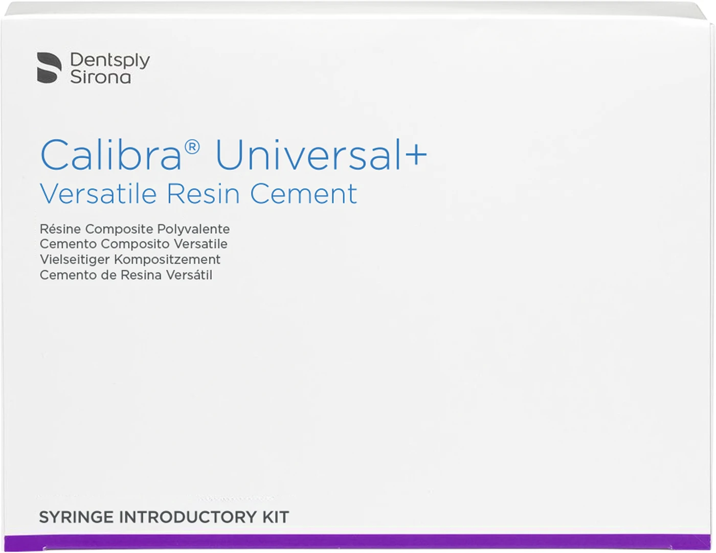 Calibra® Universal+ Intro Kit 5 x 4,5 g Automix Spritze, 50 Mixing Tips