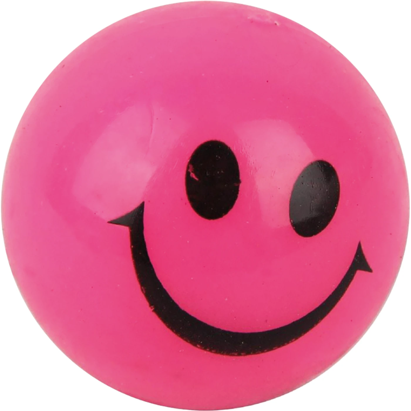 Springbälle Smile mit Licht Displaybox 24 Stück (orange, grün, rot, blau, gelb, lila)