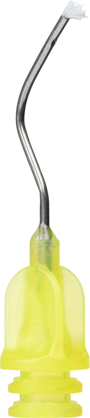 Metal Dento-Infusor™ Tip with Comfort Hub Packung 100 Stück gelb