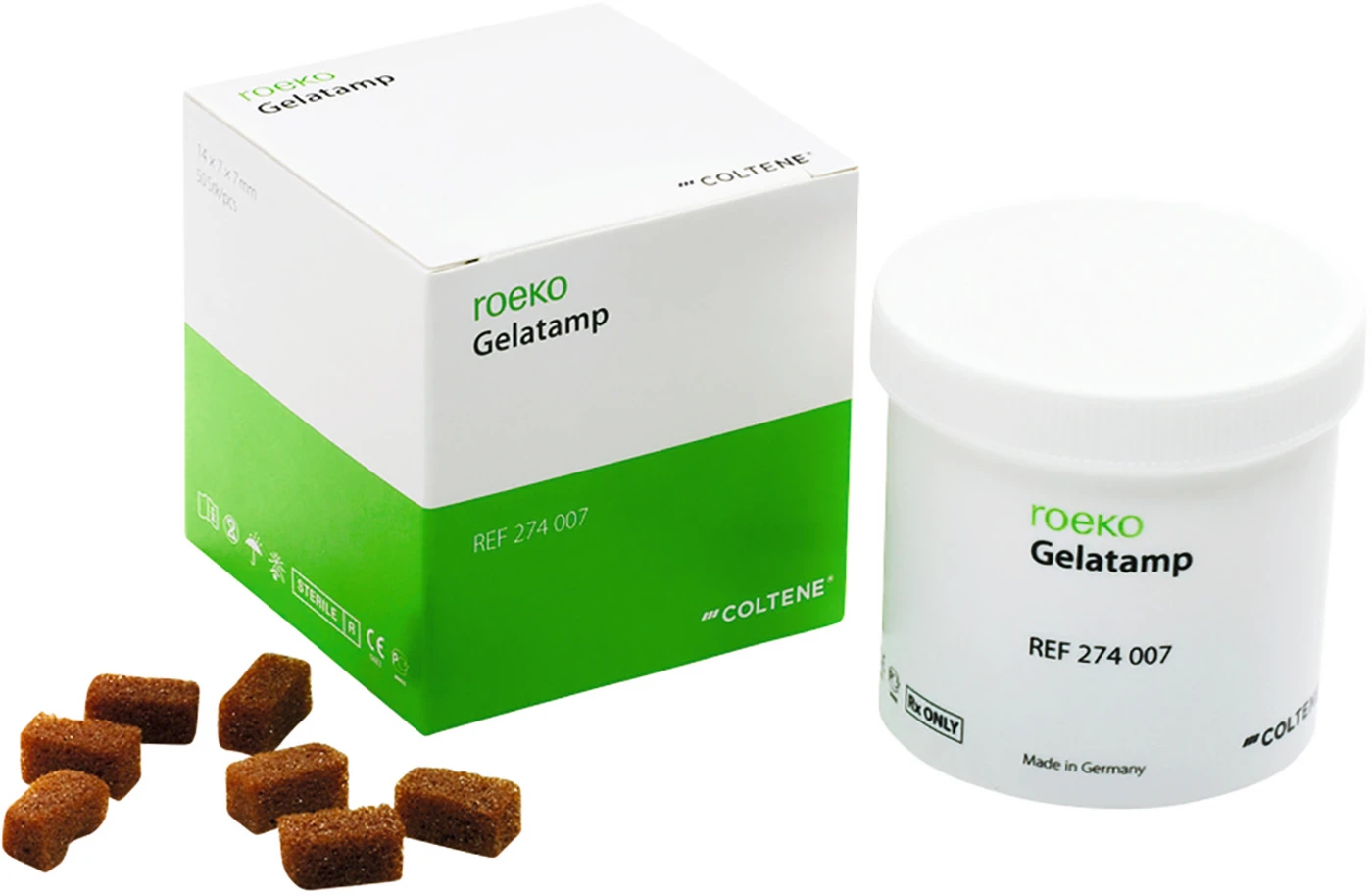 roeko Gelatamp Dose 50 Stück 14 x 7 x 7 mm