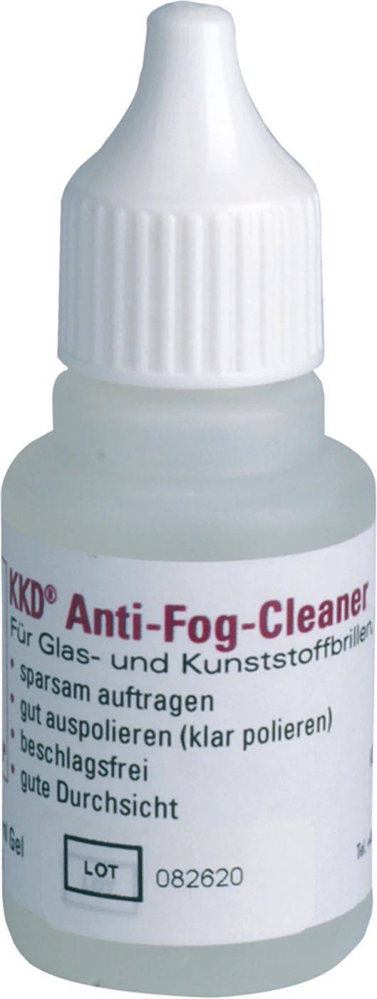 KKD® ANTI-FOG-CLEANER Flasche 25 ml Anti-Fog-Cleaner