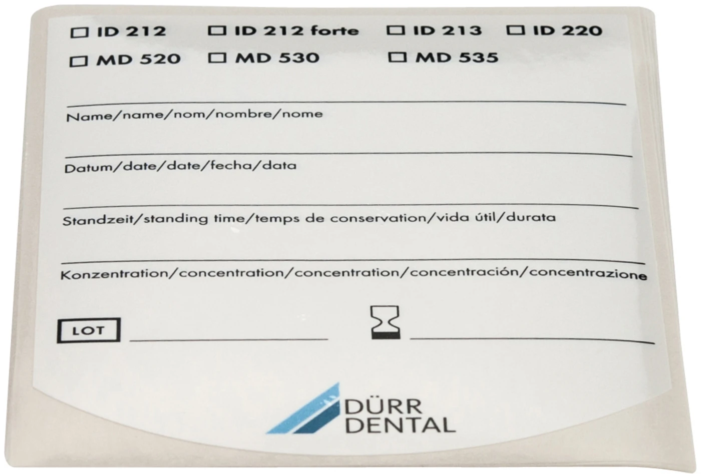 HYGOBOX Packung 4 Klebeschilder