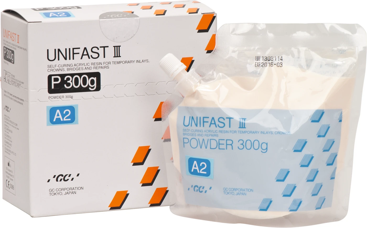 GC UNIFAST III Nachfüllpackung 300 g Pulver A2