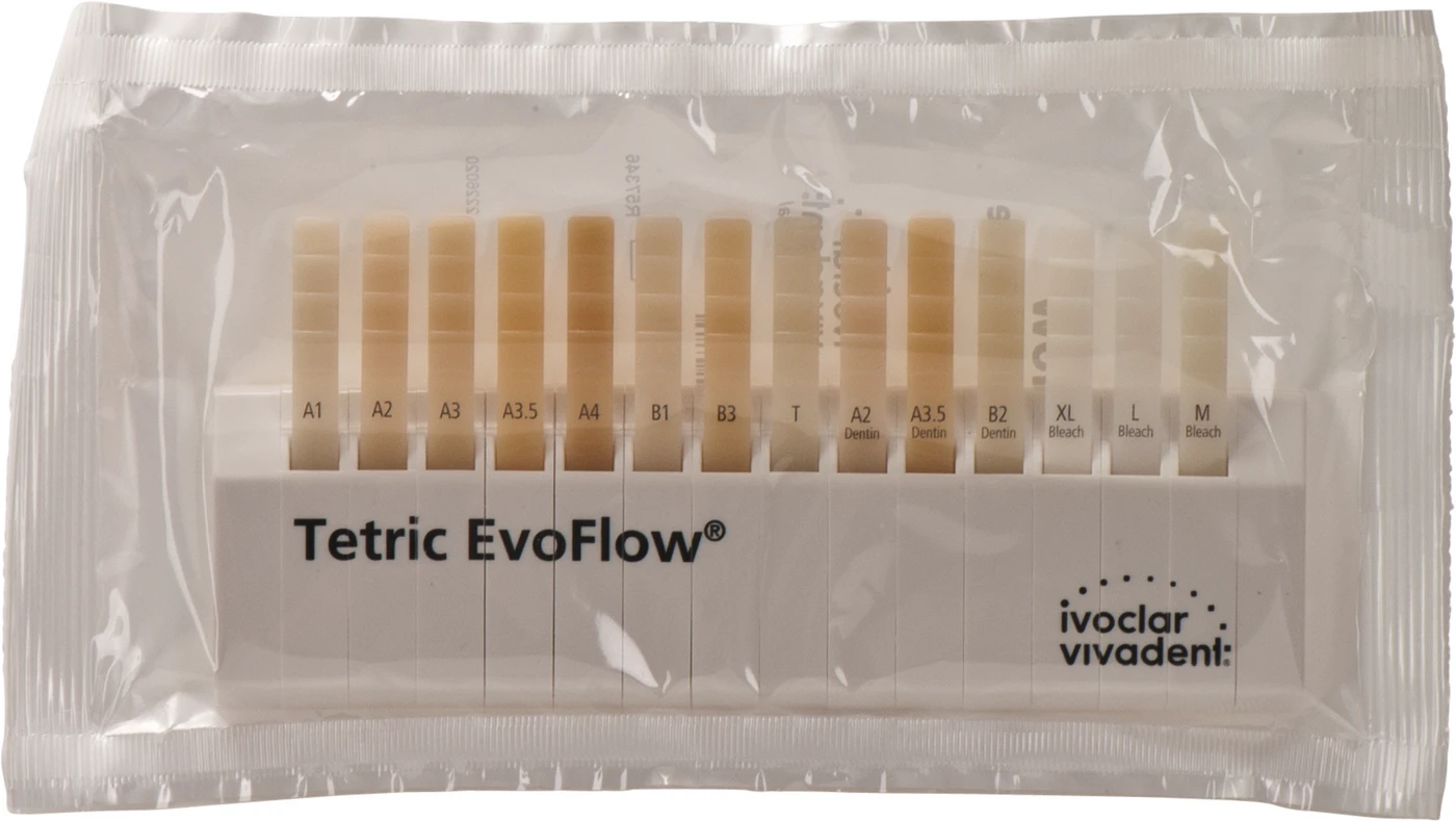 Tetric® EvoFlow® Farbschlüssel Stück