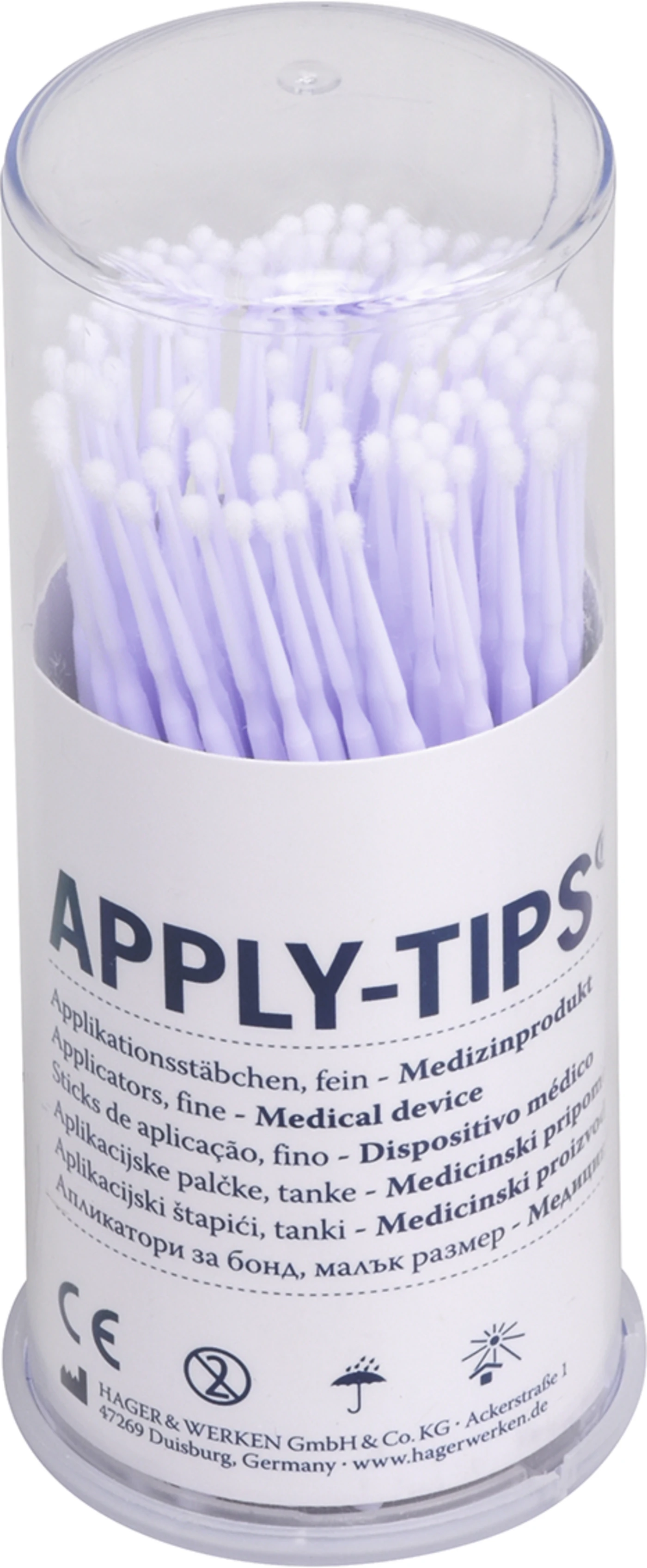 Apply-Tips Packung 100 Stück weiß, fein Apply-Tips Packung 100 Stück weiß, fein