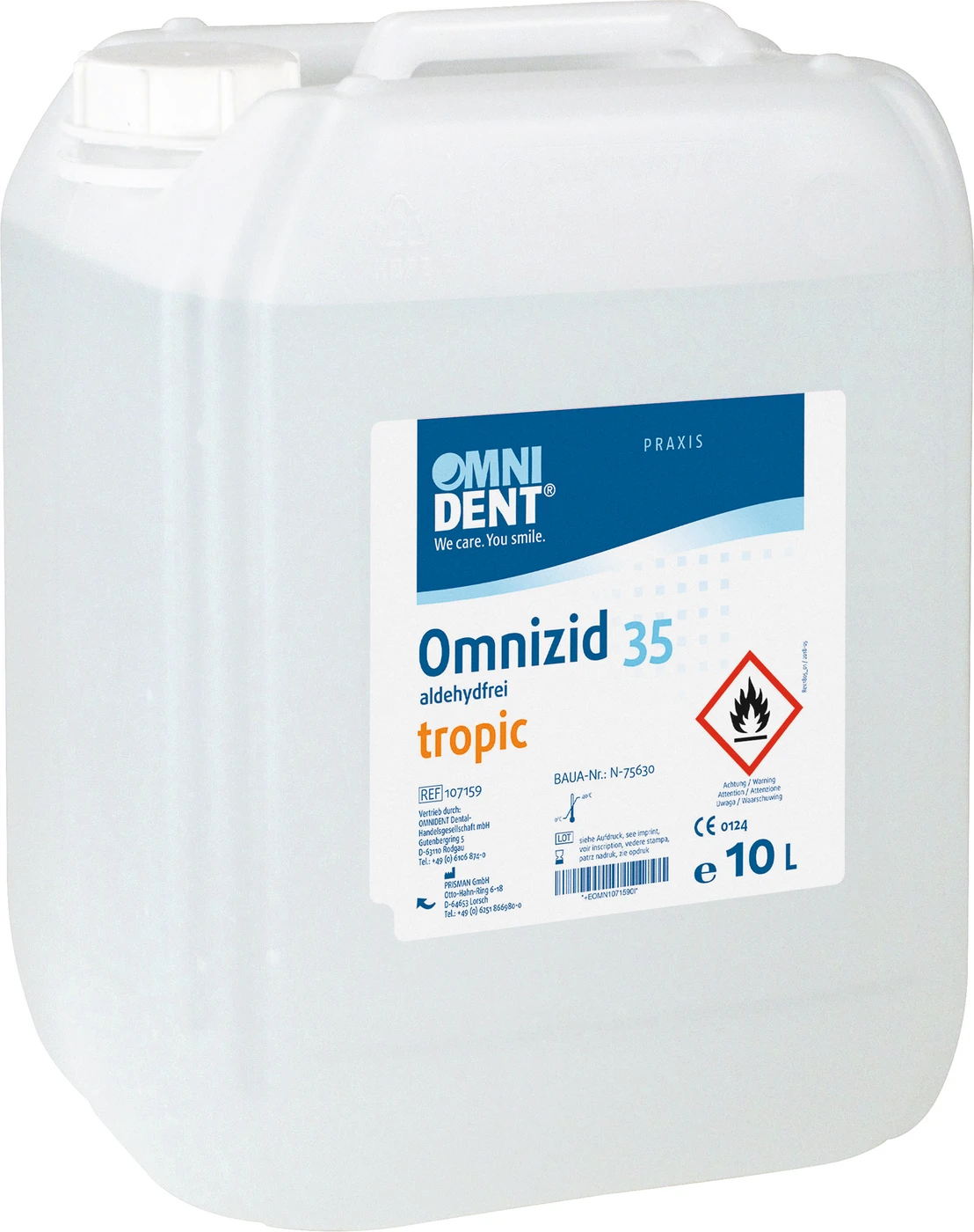 Omnizid 35 Kanister 10 Liter Tropic