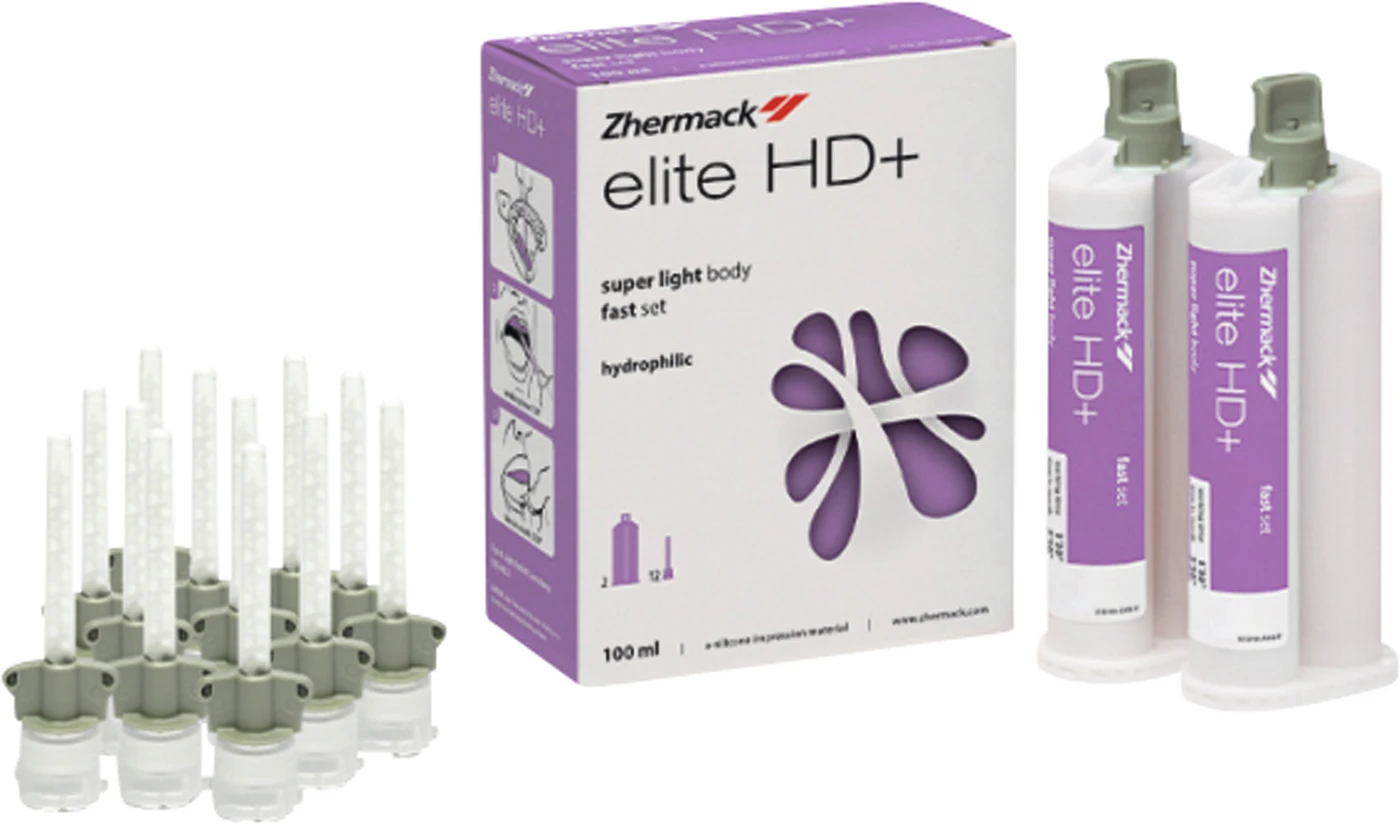 Elite HD+ Super Light Body Fast Packung 2 x 50 ml Doppelkartusche Light Fast