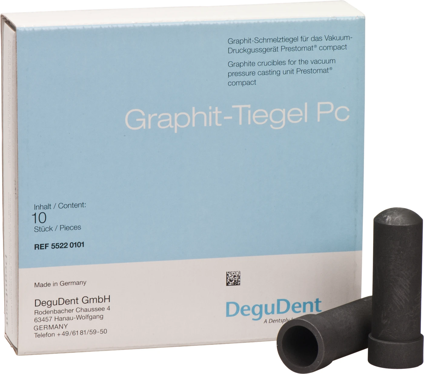 Graphit-Tiegel Packung 10 Stück PC