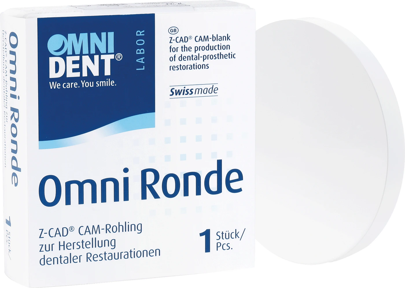 Omni Z-CAD One4All Ronden Stück Ø 98,5 mm, H 18 mm, B3