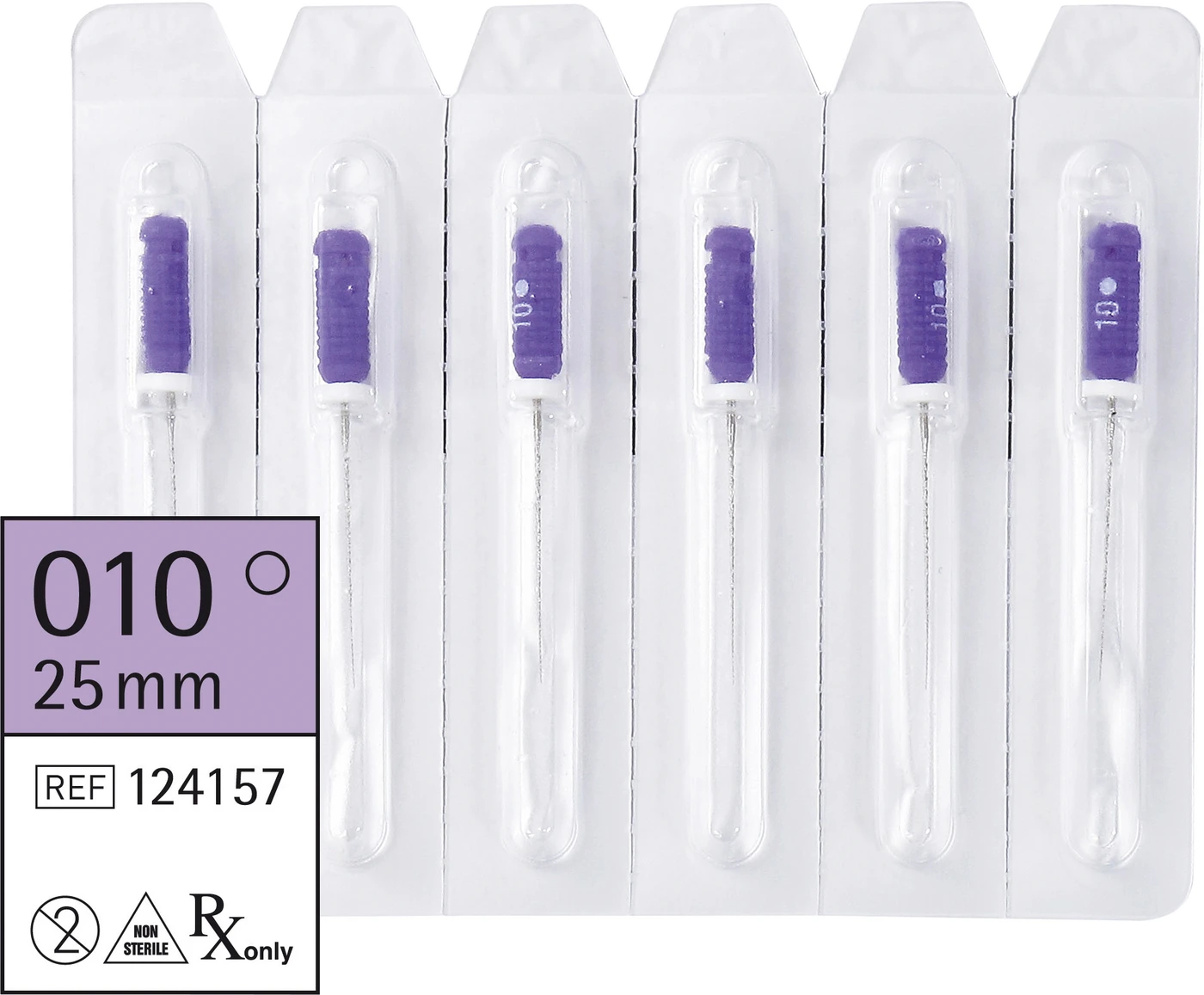 smart Hedstroemfeilen Packung 6 Stück 25 mm ISO 010