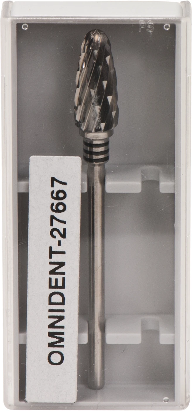 Omni HM-Fräser Schliff 51 Stück kreuzverzahnt, 3 x schwarz mittelgrob, HP, Figur 274, 14 mm, ISO 060