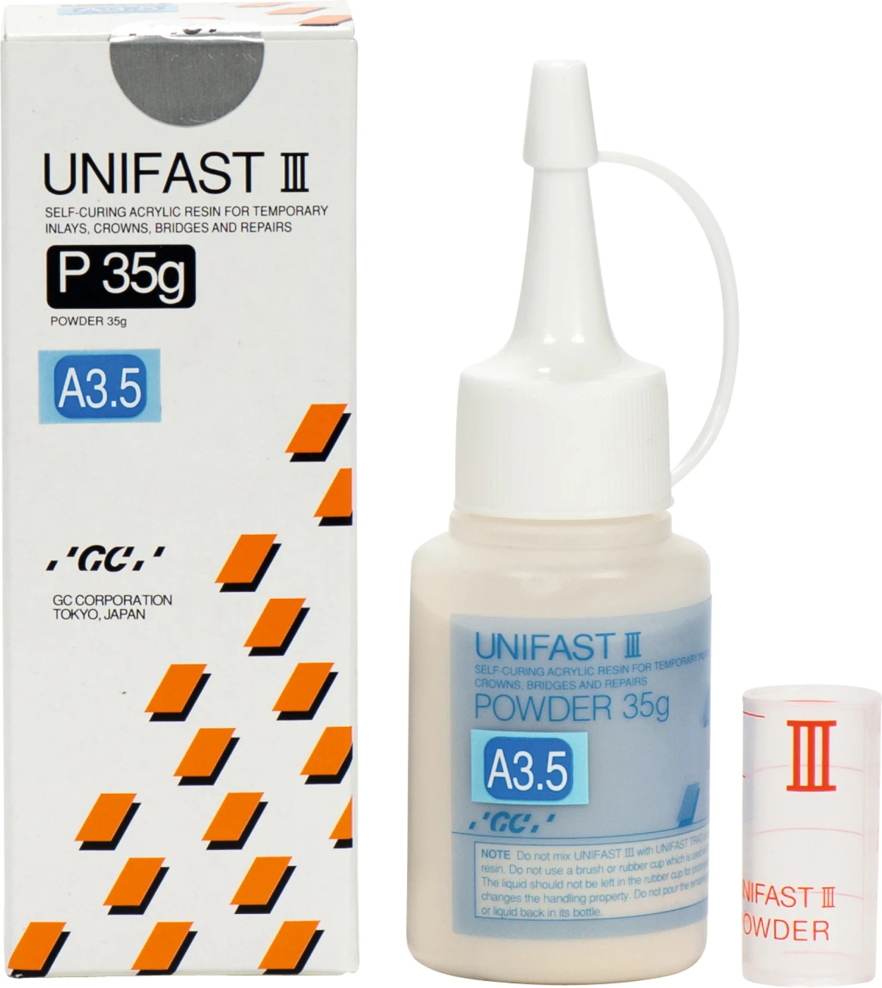 GC UNIFAST III Nachfüllpackung 35 g Pulver A3,5