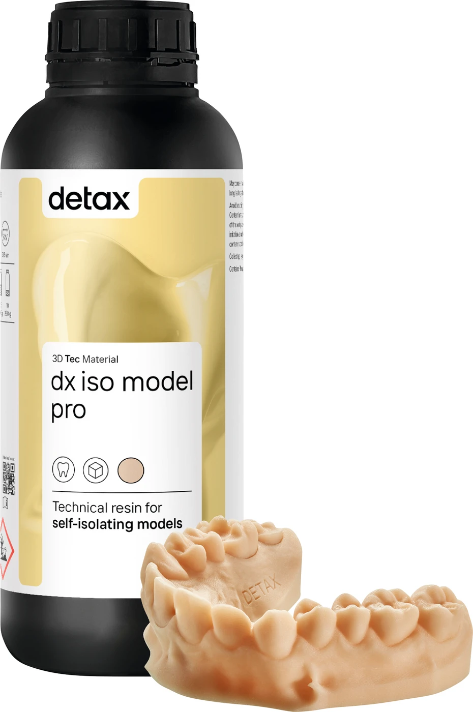 dx iso model pro Flasche 1 kg stone