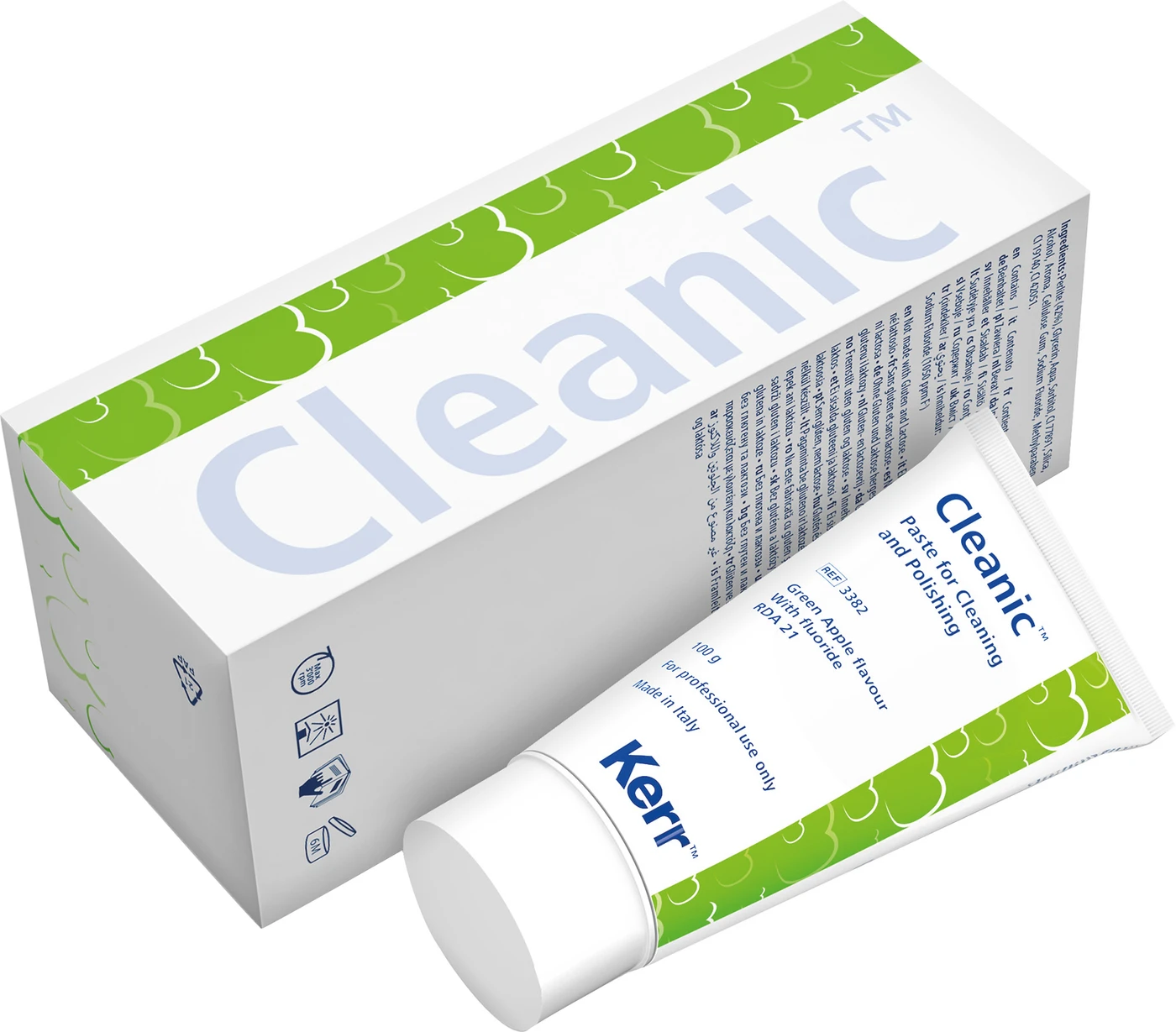 Cleanic™ Prophy-Paste Tube 100 g grüner Apfel mit Fluorid