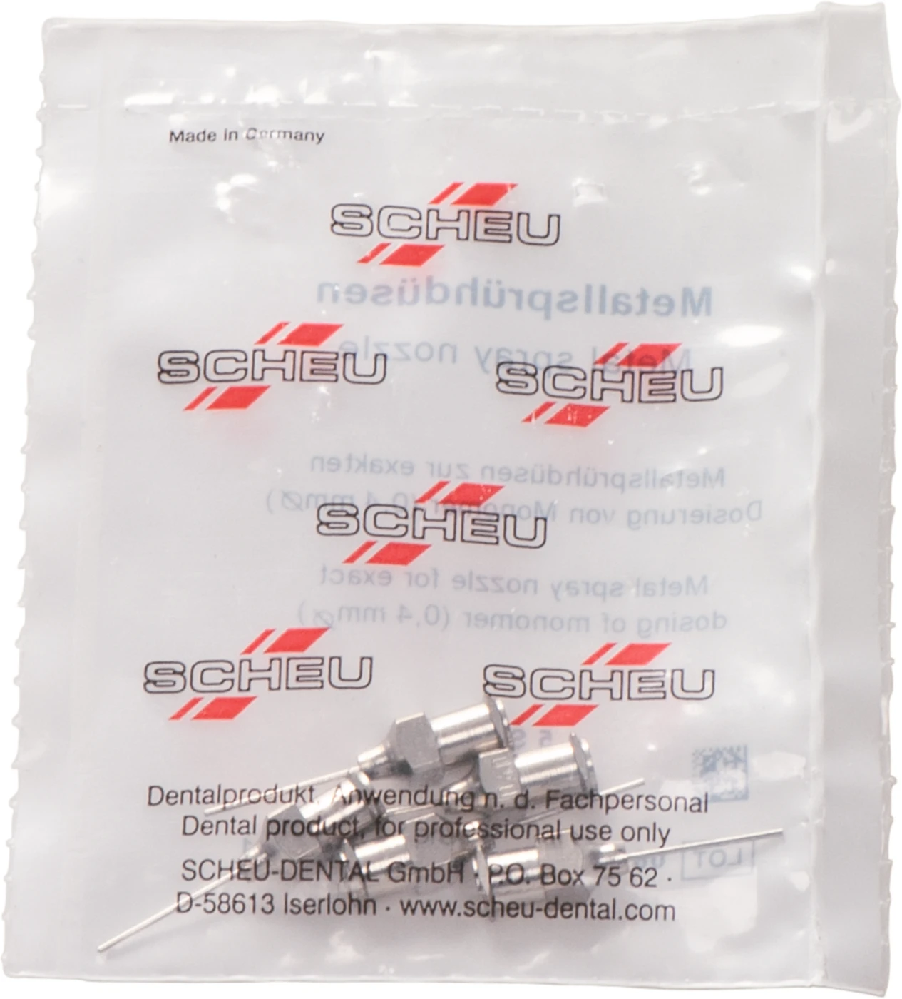 Sprühdüse Packung 5 Stück, Metall, Monomer