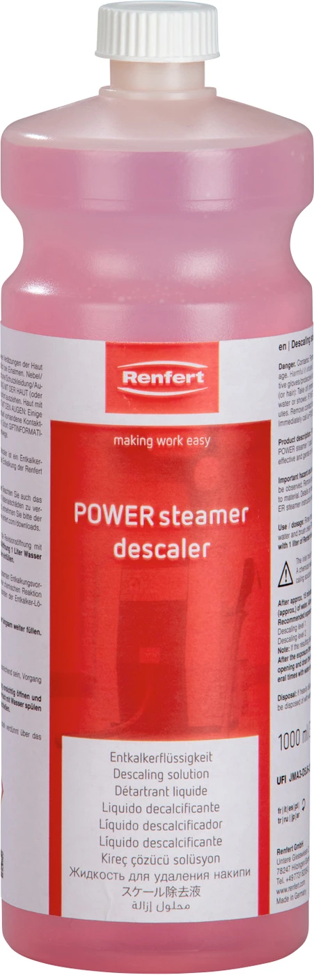 POWER steamer descaler Flasche 1 Liter