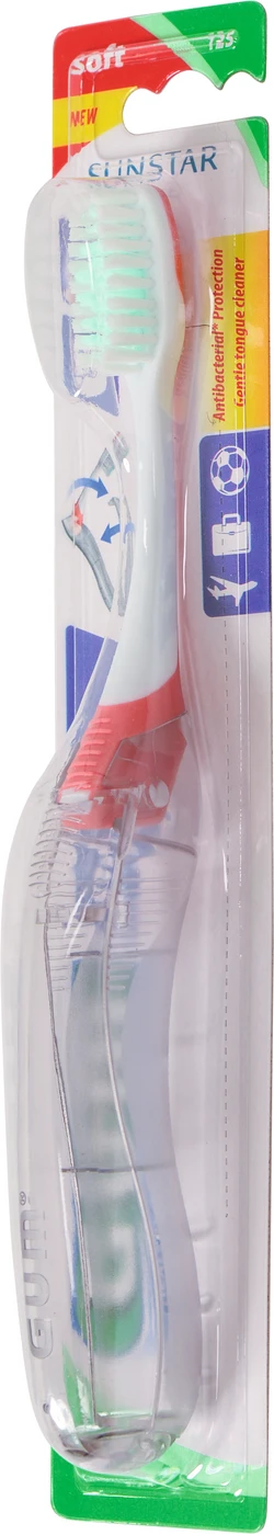 GUM® ORTHO Reisezahnbürste Stück Reisezahnbürste weich, V-Schnitt