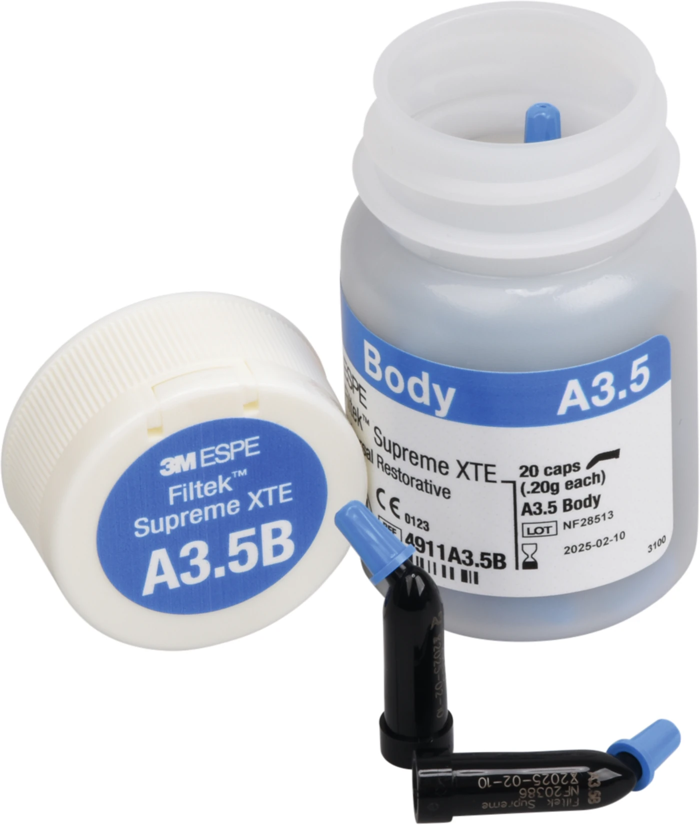 Filtek™ Supreme XTE Universal Packung 20 x 0,2 g Kapsel body A3,5
