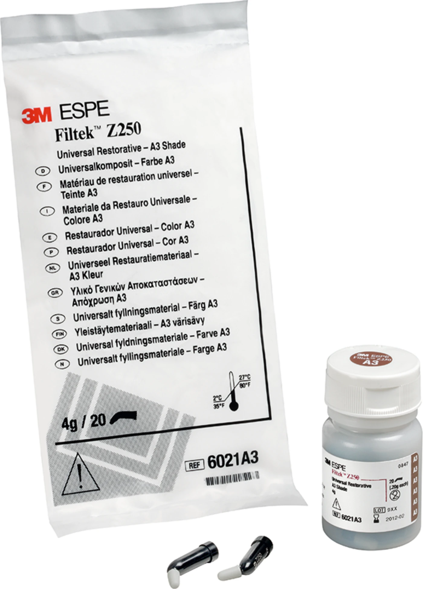 Filtek™ Z250 Packung 20 x 0,2 g Kapsel A3