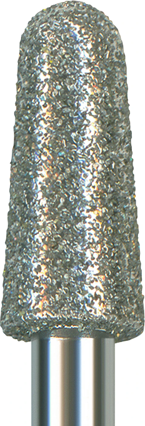 Diamanten 854R Packung 3 Stück Standard, HP, Figur 198 Konus rund, 9 mm, ISO 040