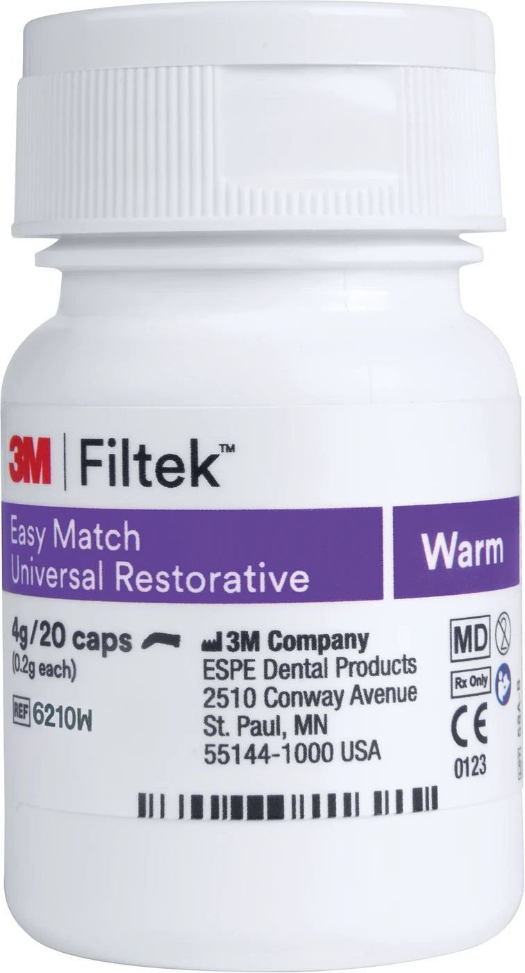 Filtek™ Easy Match Universal Komposit Packung 20 x 0,2 g Kapsel warm