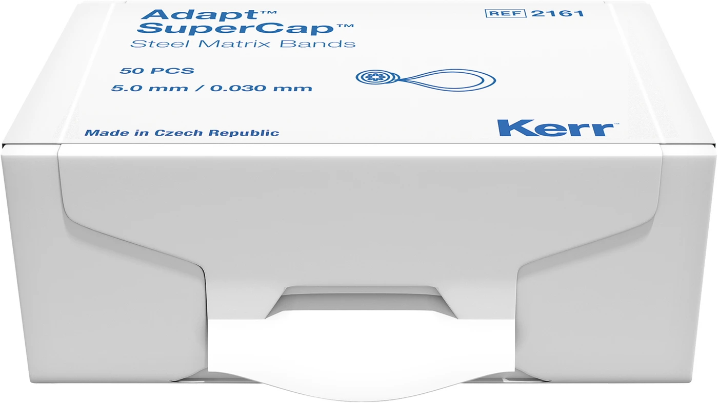 SuperMat® Packung 50 Adapter Stahl Höhe 5 mm, Stärke 0,03 mm 