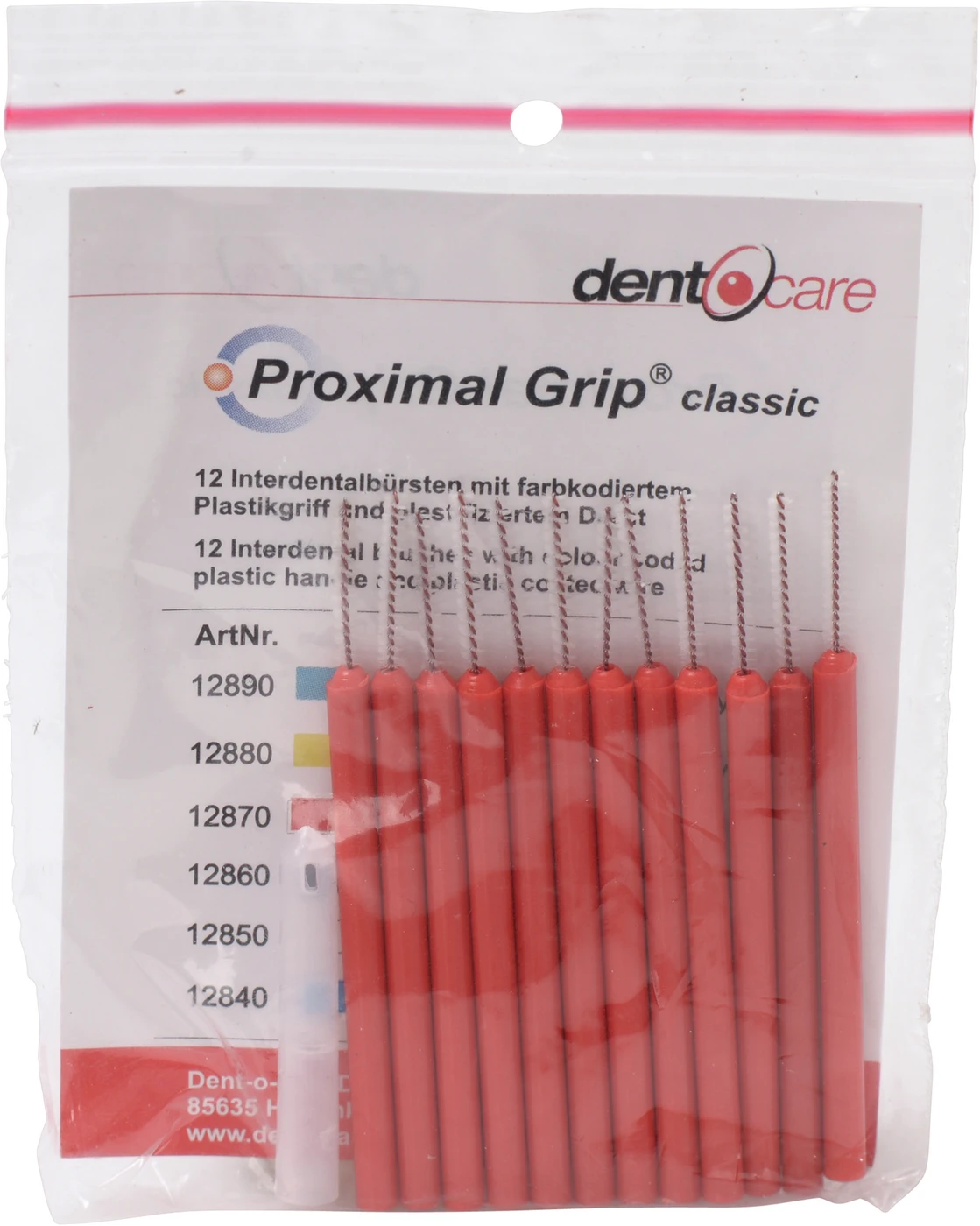 PROXIMAL-GRIP Packung 12 Stück xxx-fein rot PROXIMAL-GRIP Packung 12 Stück xxx-fein rot