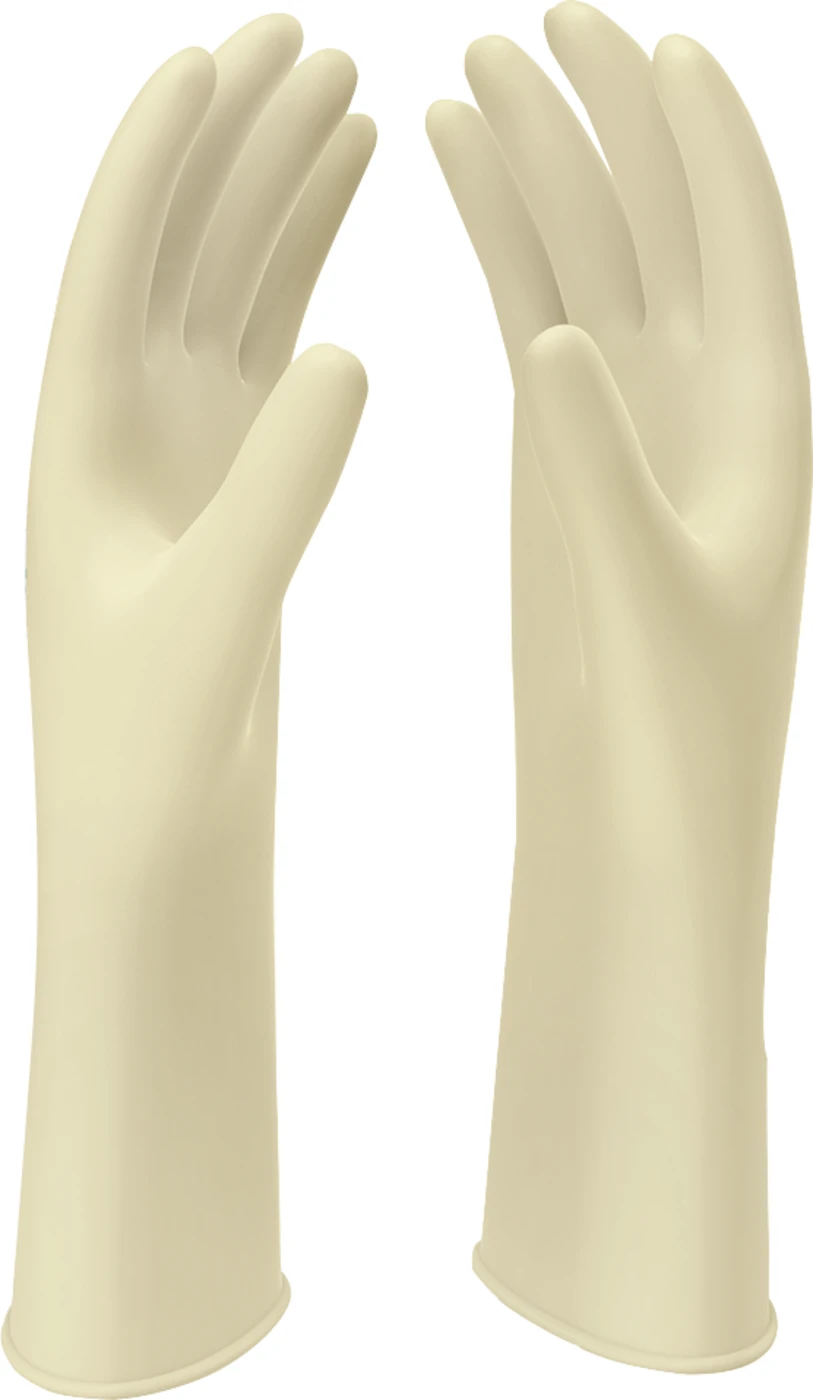 Vasco® OP Grip Packung 40 Paar puderfrei, naturweiß, Größe 6,5