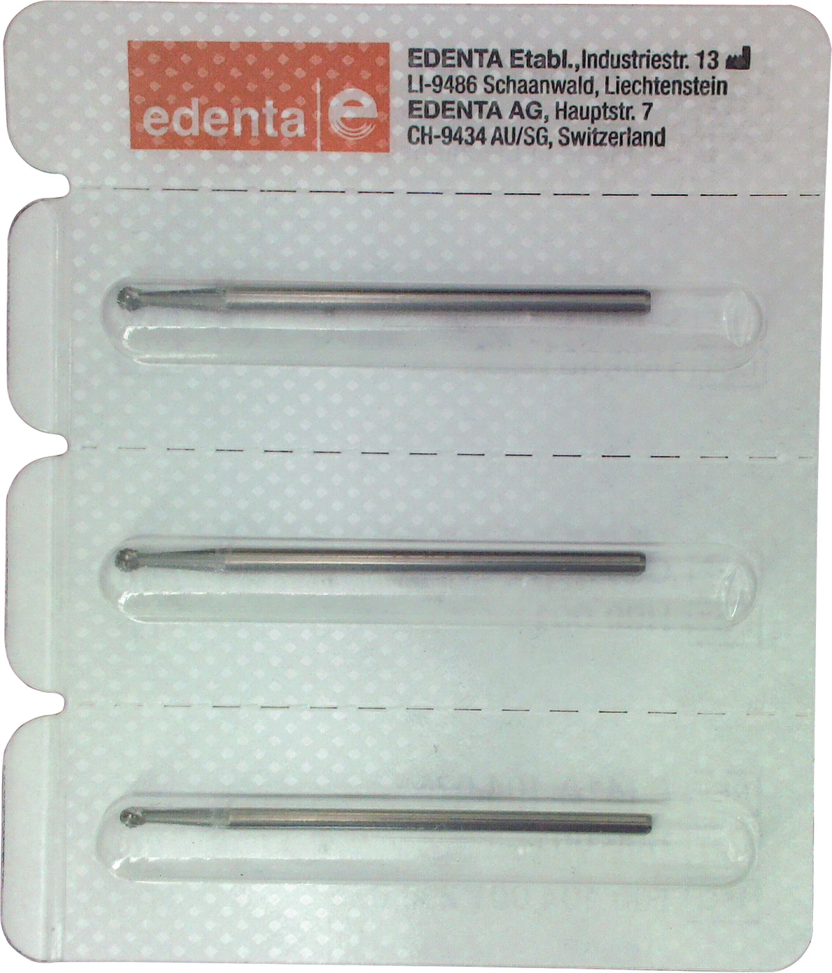 Chirurgie Fräser HM C141A Packung 3 Stück HP, Figur 001, ISO 023