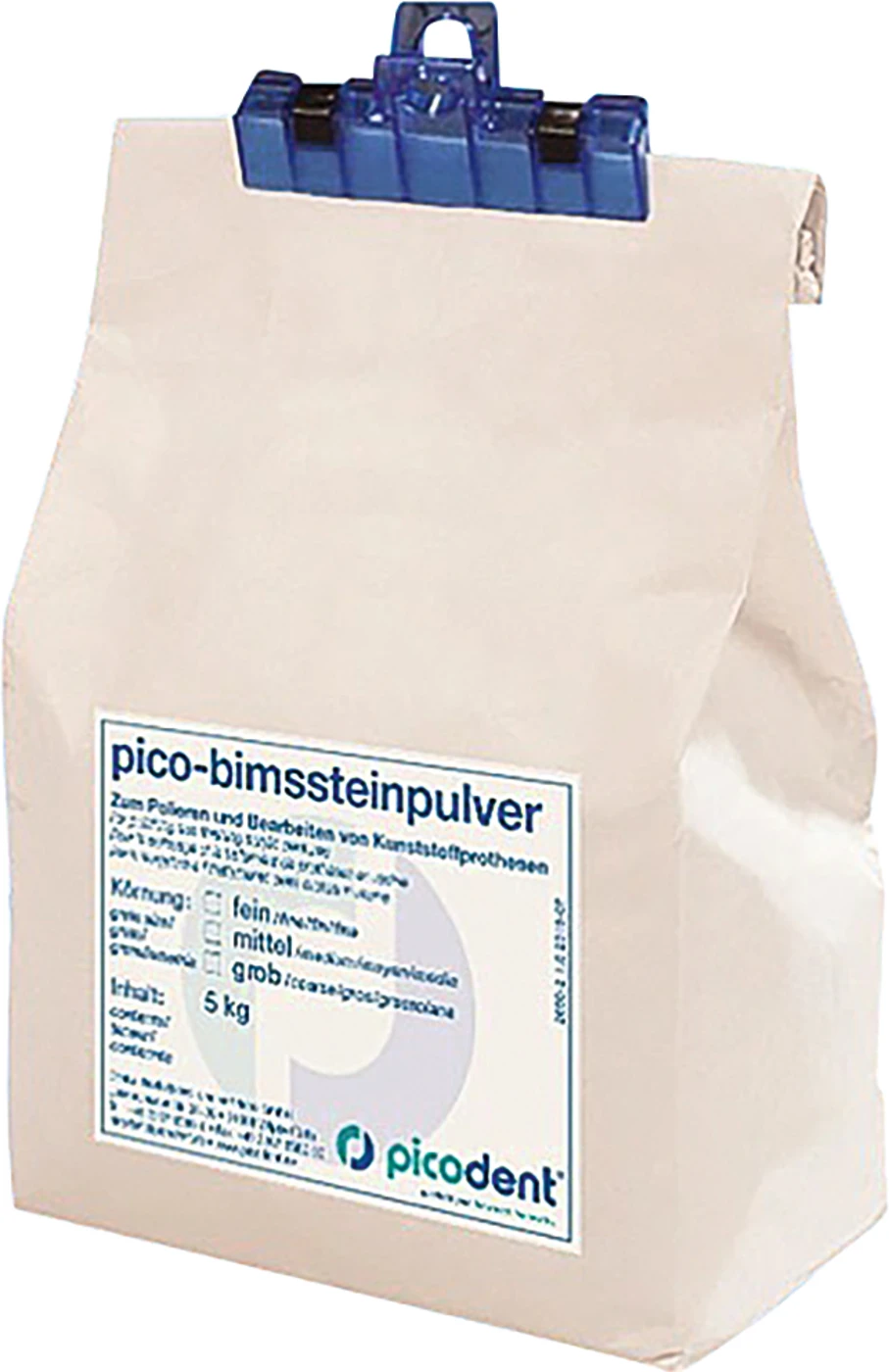 pico-bimssteinpulver Karton 5 kg mittel