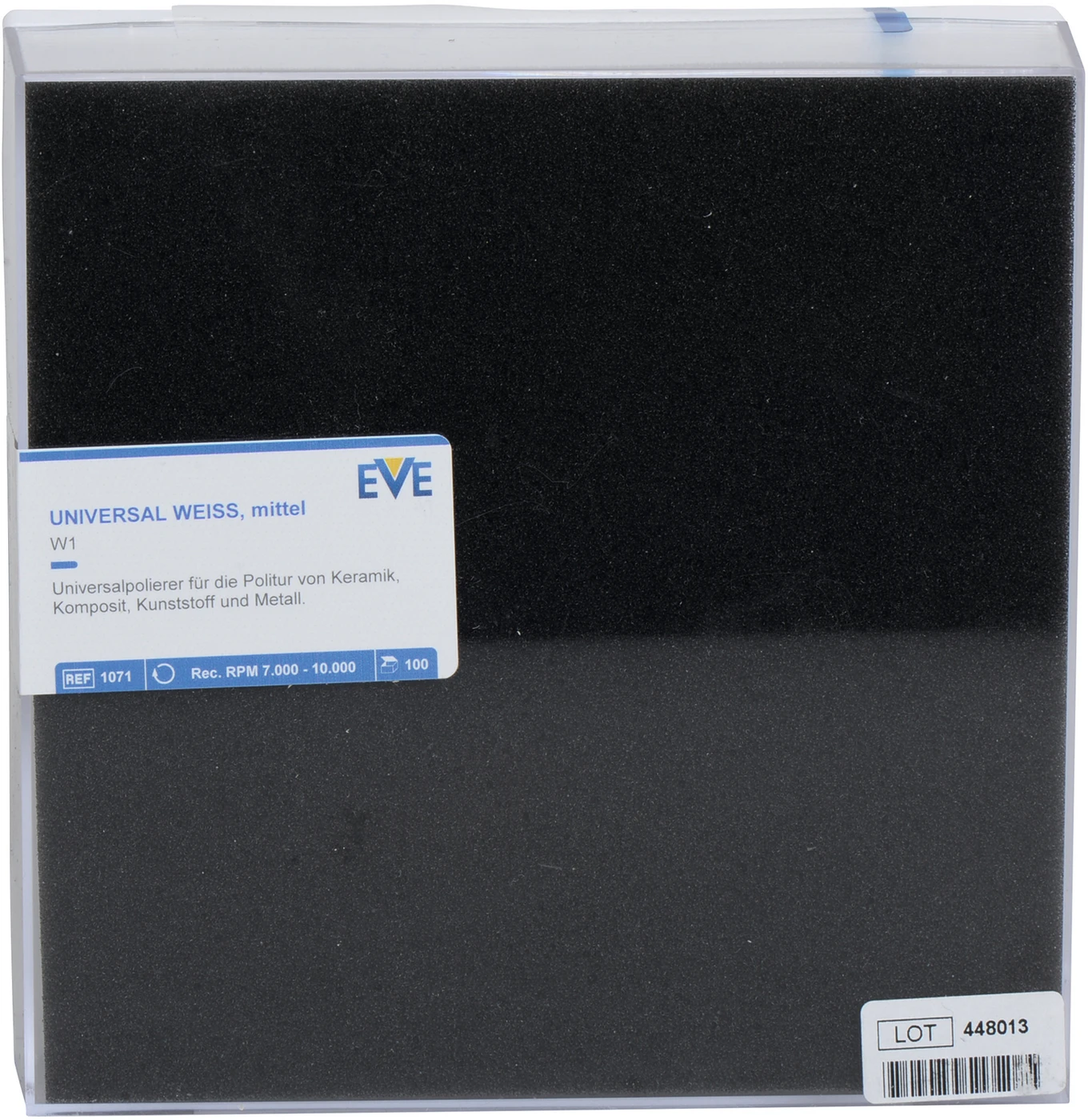 EVE UNIVERSAL Packung 100 Stück weiß mittel, RA, Figur Flamme, 5,5 x 15 mm