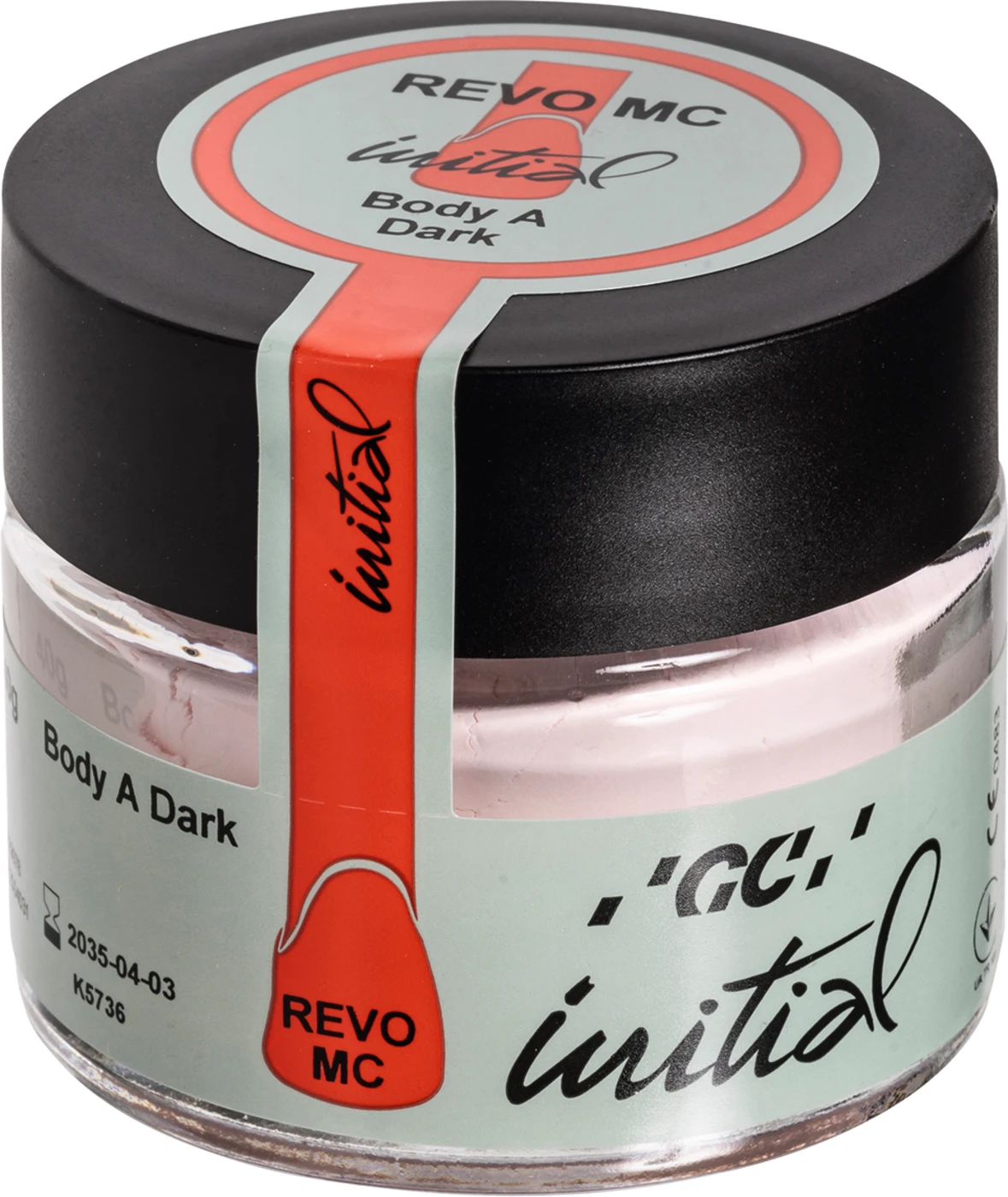 GC Initial™ REVO MC  Dose 40 g Pulver body A dark