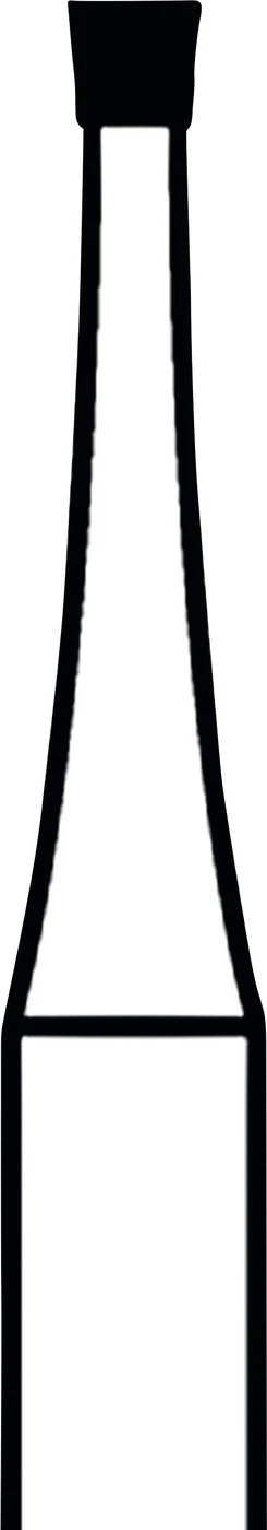 HM-Bohrer C2 Packung 5 Stück HP, Figur 010 umgekehrter Kegel, 1,2 mm, ISO 012