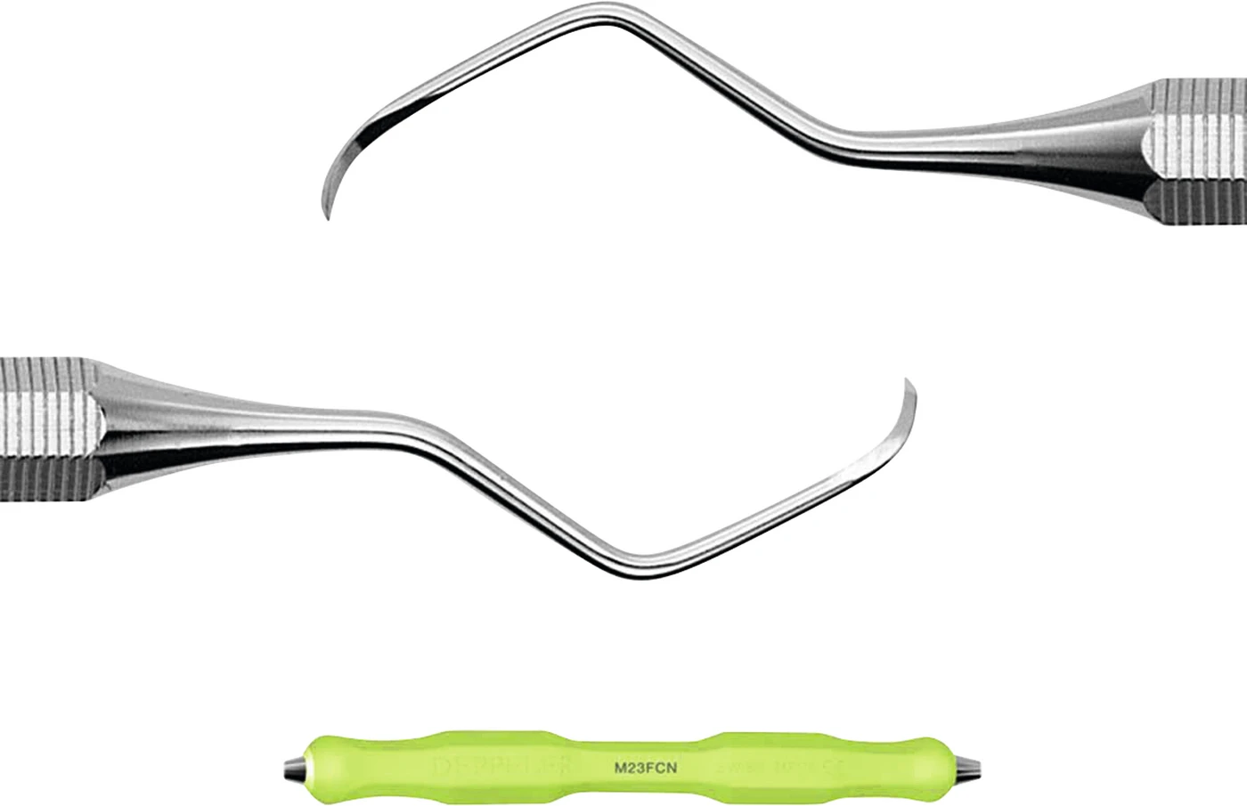 DEPPELER Scaler M23™ Stück M23F mit CN Griff grün