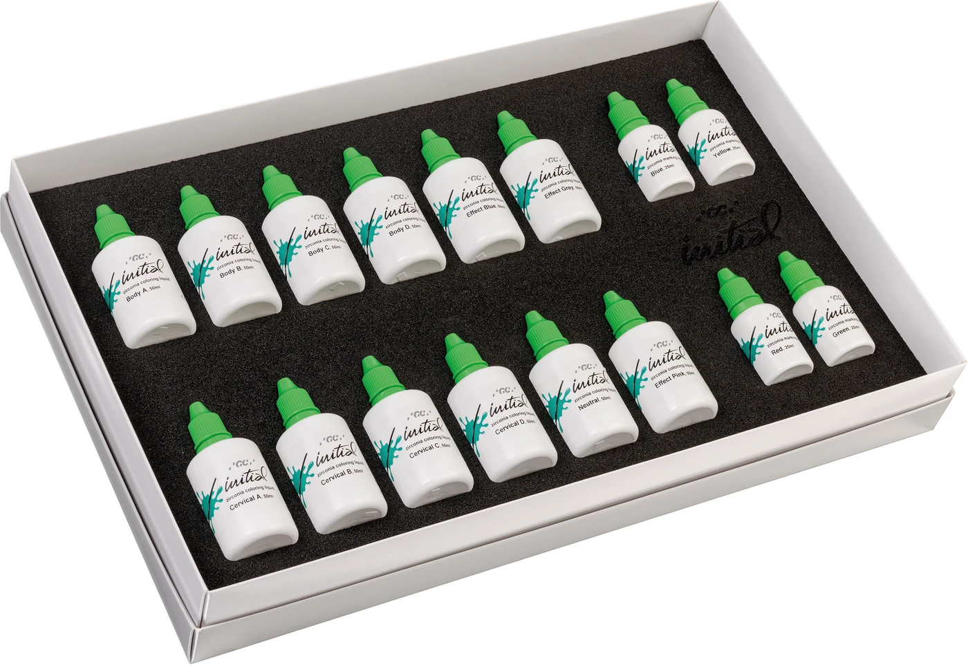GC Initial™ Zirconia Coloring Liquid Set