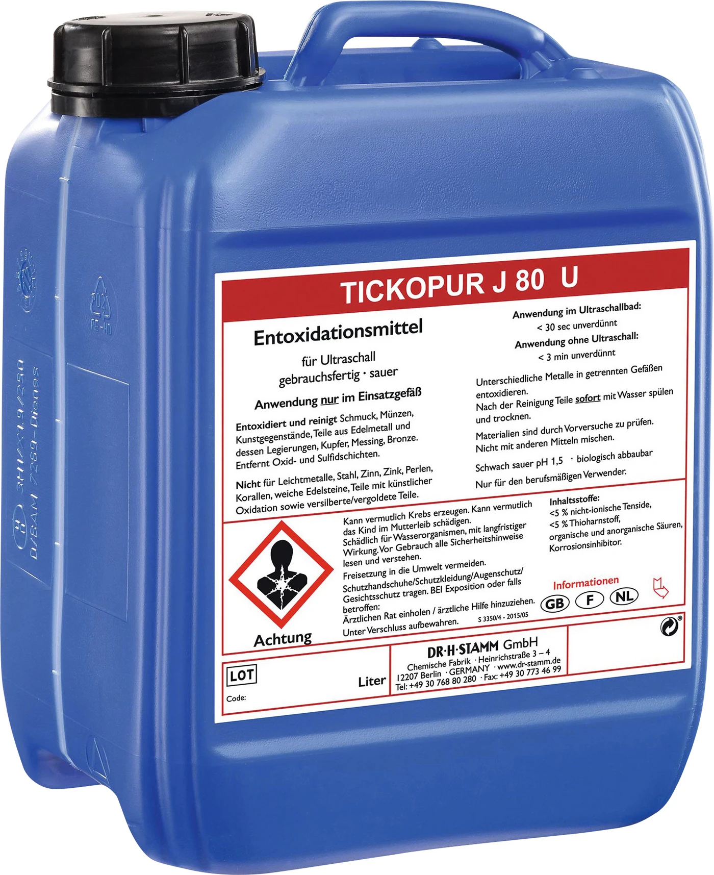 TICKOPUR J 80 U Kanister 5 Liter