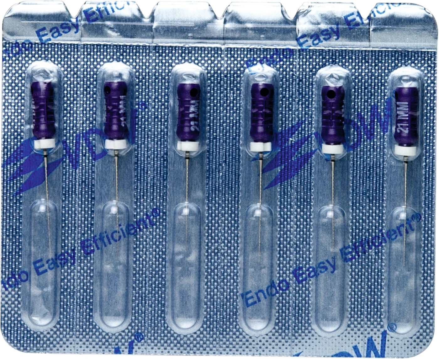 STERILE Hedstroem Feilen Blisterpackung 6 Stück 21 mm ISO 010