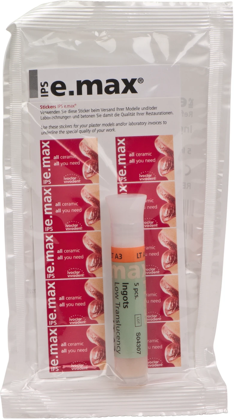 IPS e.max® Press Packung 5 Rohlinge LT A3