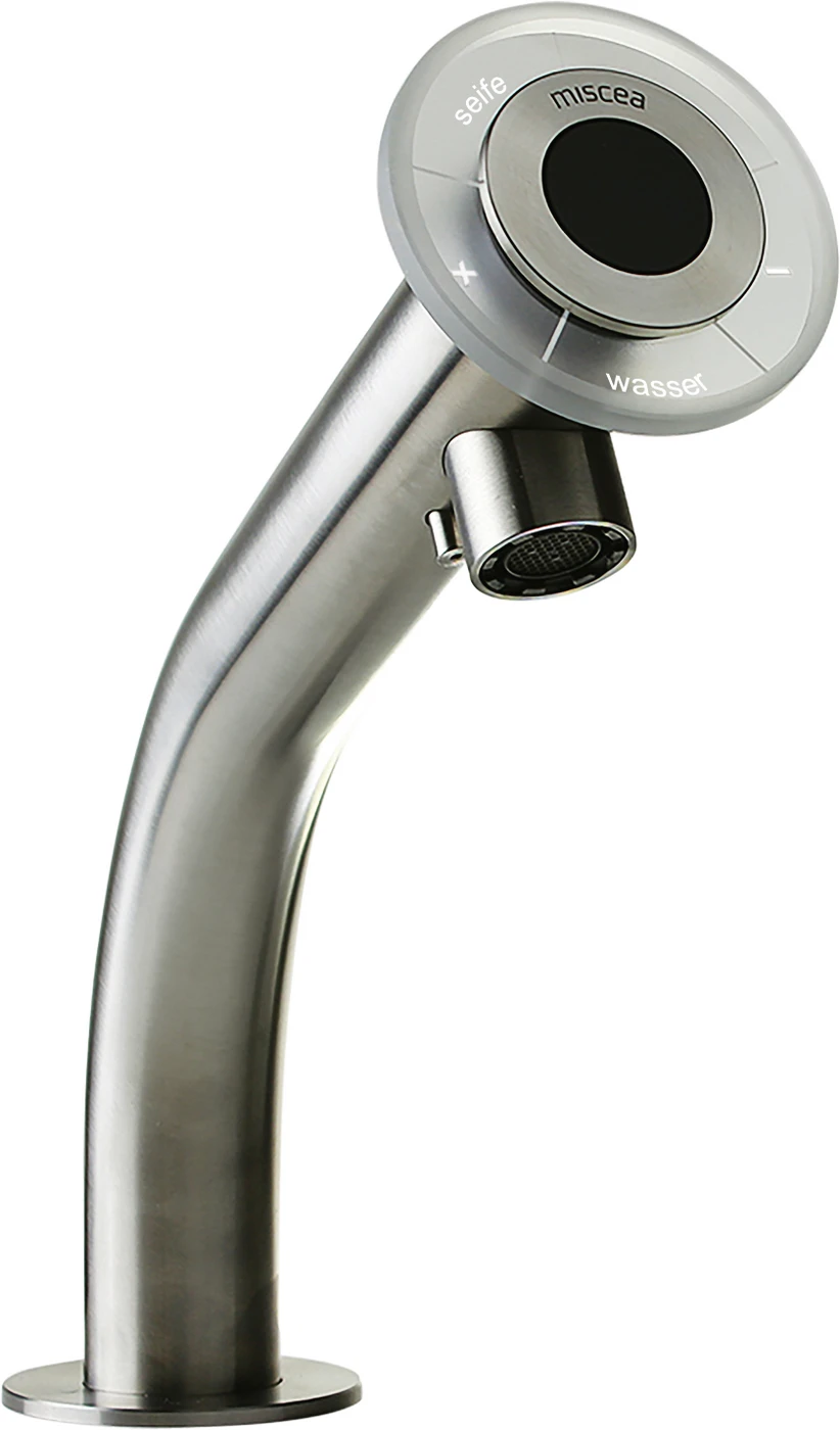miscea CLASSIC Armatur Stück Tischauslauf Chrom, für Flasche