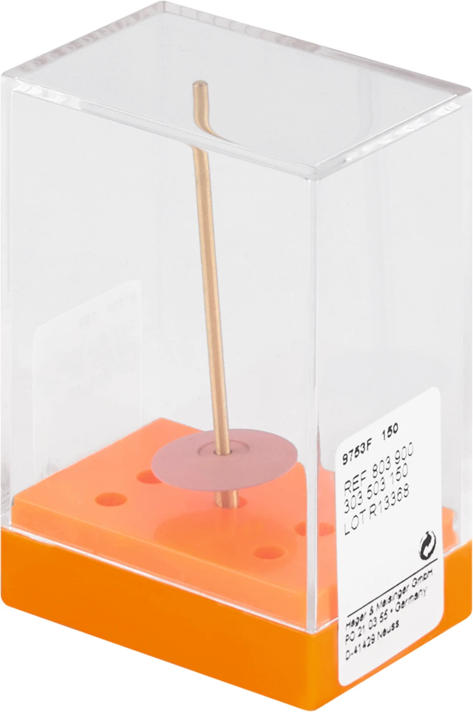 Diamantpolierer 9753 Stück rosa ISO 150, unmontiert