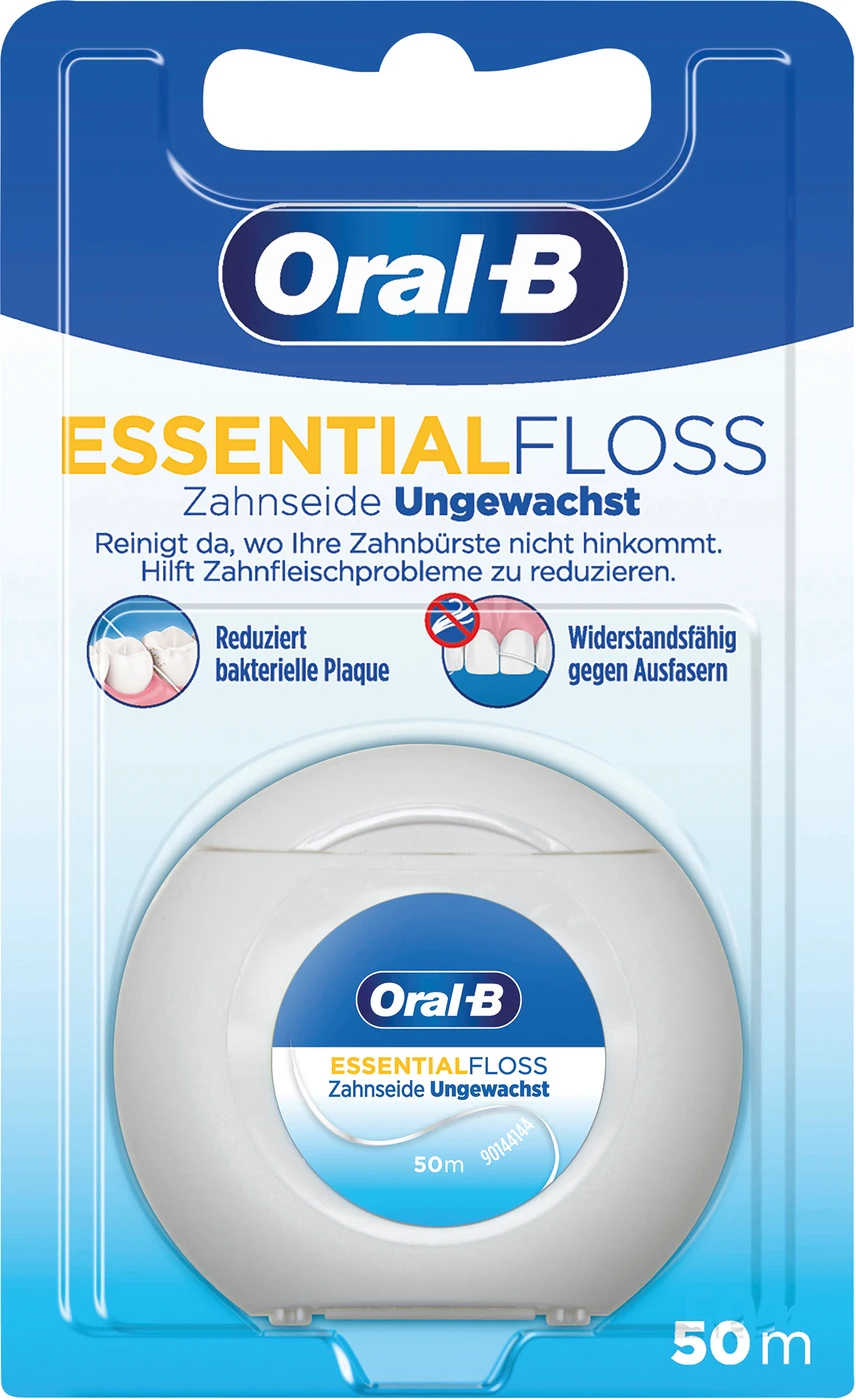 Oral-B® Essentialfloss™ Spenderbox 50 m ungewachst