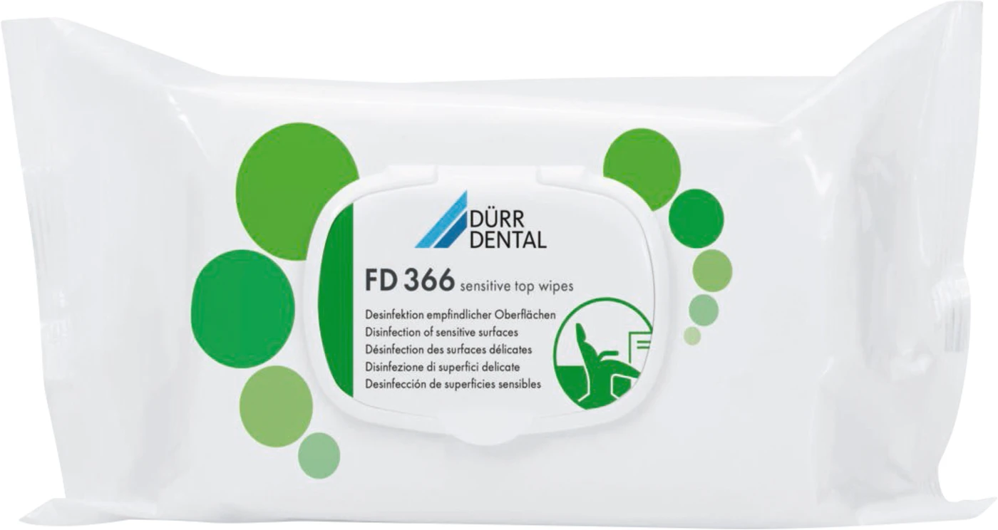 FD 366 sensitive top wipes Beutel 50 Stück