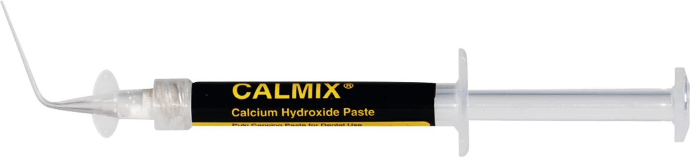 CALMIX® Calciumhydroxidpaste Packung 1,5 ml Applikationsspritze, 5 Kanülen