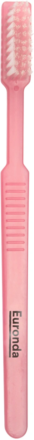Monoart® Einmalzahnbürsten Box 100 Stück mit Paste, rosa