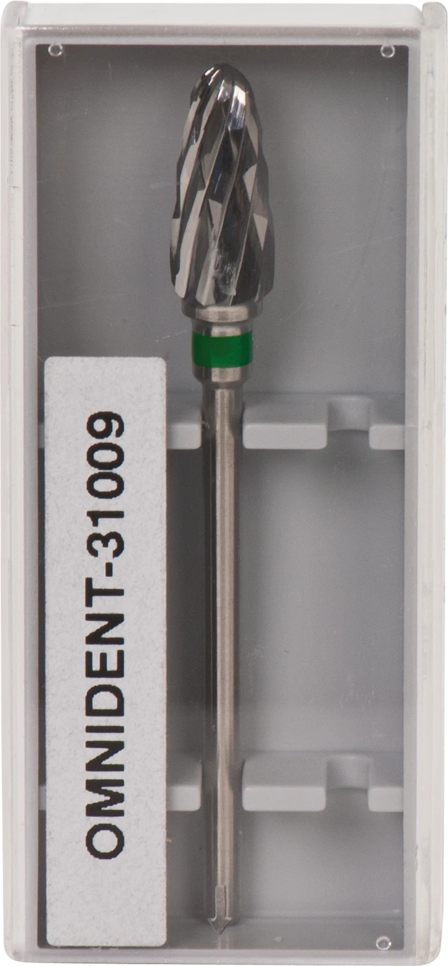 Omni HM-Fräser Schliff 50 Stück kreuzverzahnt, grün grob, HP, Figur 274, 14 mm, ISO 060