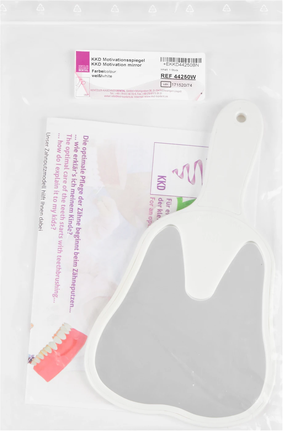 KKD® Motivationsspiegel Stück weiß