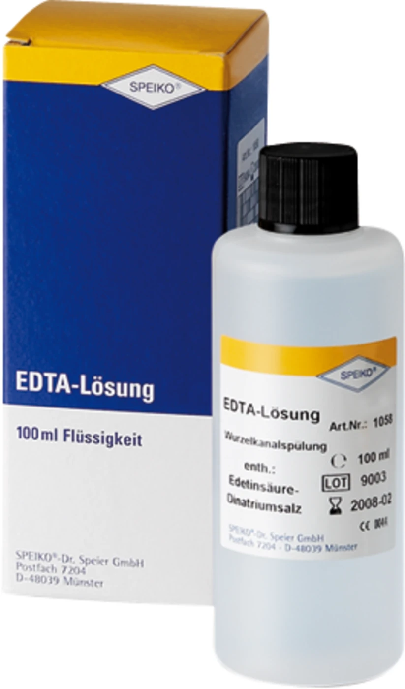 EDTA-Lösung Flasche 100 ml Lösung mit Easy-Quick Entnahmesystem